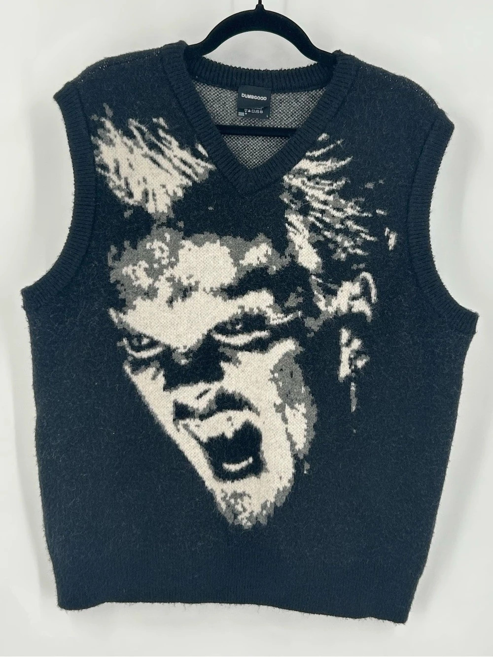 DUMBGOOD The Lost Boys David Vampire Knit Sweater Vest Size Large